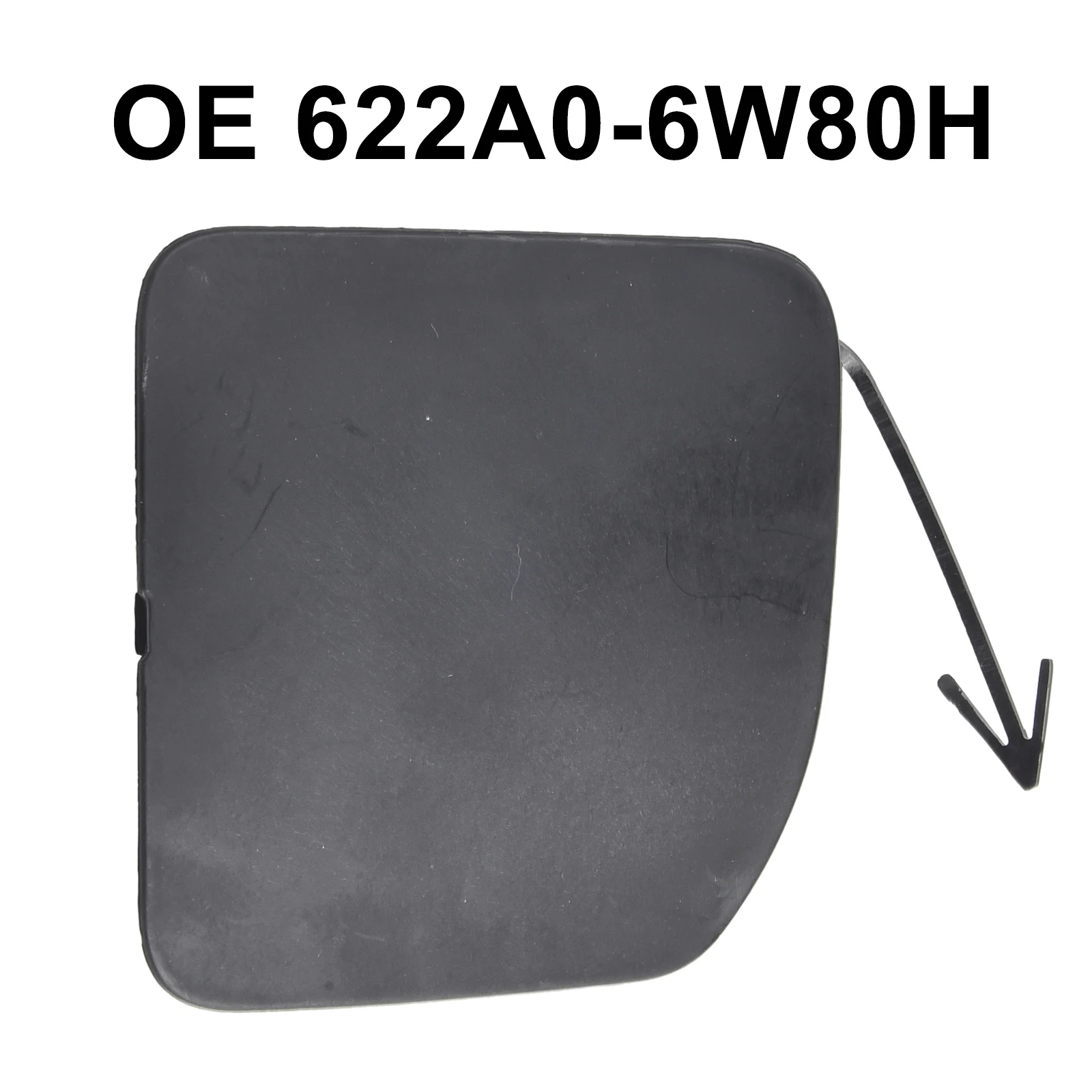 1Pc Car Front Bumper Tow Hook Cover Cap Nissan Versa Sedan 2015-622A0-9KM0H 622A0-6W80H Automobile Accessories auto exterior parts