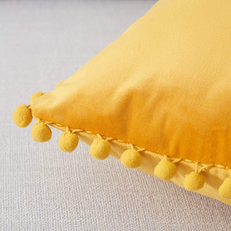 1PC Soft Velvet Cushion Cover Decorative Pillows Throw Pillow Case 45*45cm Home Decor