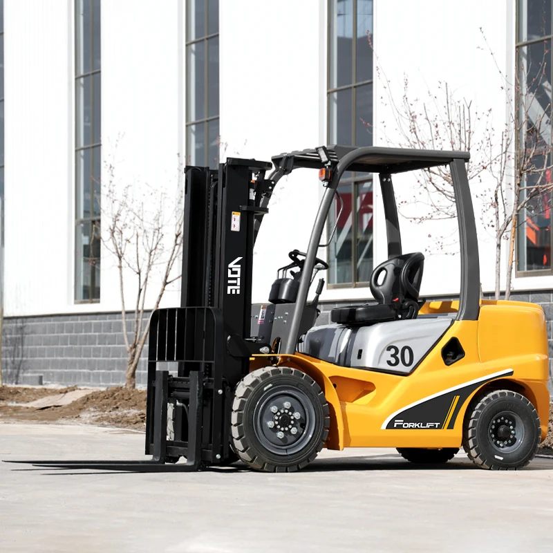 VOTE 1.5ton 2ton 2.5ton 3ton 3.5 4ton 5ton Diesel Forklift  Bucket Truck Capacity Fork Lift Hydraulic Stacker Truck customized 4
