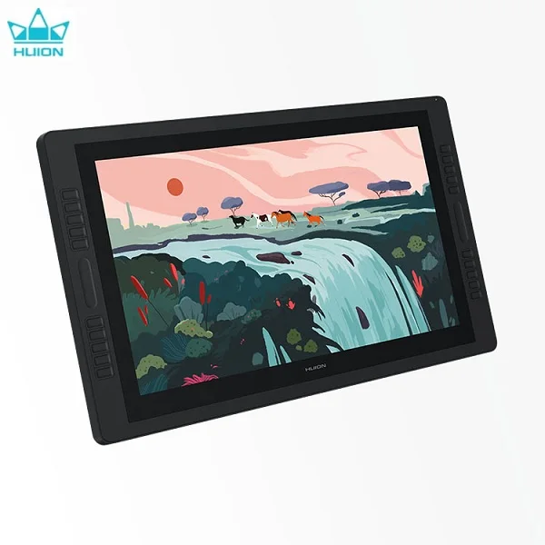 Huion Kamvas Pro 24 Display A Penna Da 23.8 Pollici Monitor Per Tablet Grafico Qhd 2K Monitor Per Tablet Con Penna Rgb 120% S