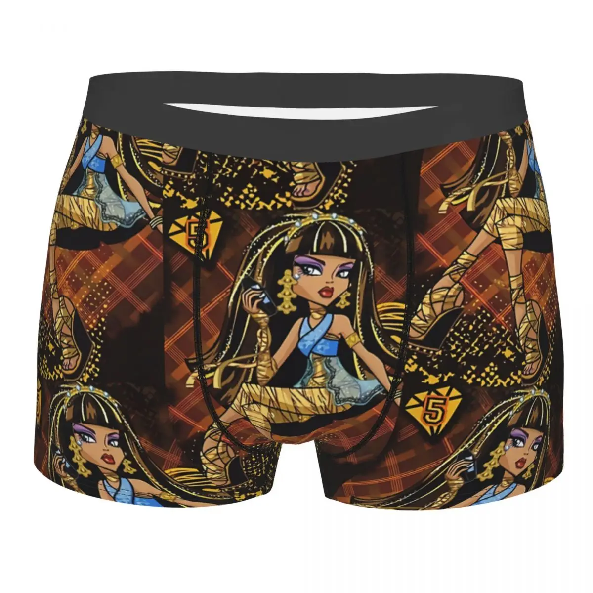 Cleo De Nile Monster High Doll Mutande Mutandine Traspiranti Intimo Da Uomo Pantaloncini Sexy Slip Boxer