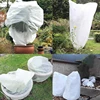 1/3Pcs Plant Covers Freeze Protection Non-woven Fabric Frost Cloth Plants Jacket Drawstring Tree Cover for Outdoor Plants 5