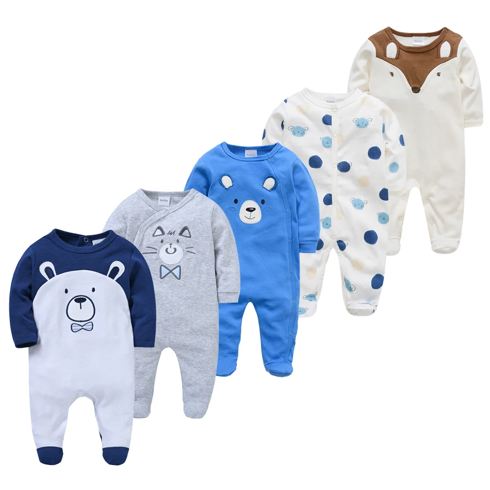 Honeyzone Spring Baby Clothes Lange Bébé Pyjama Newborn Girl