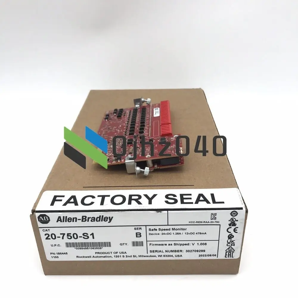 

New Sealed 20-750-S1 Safe Speed Monitor 20750S1 Expedited Shipping