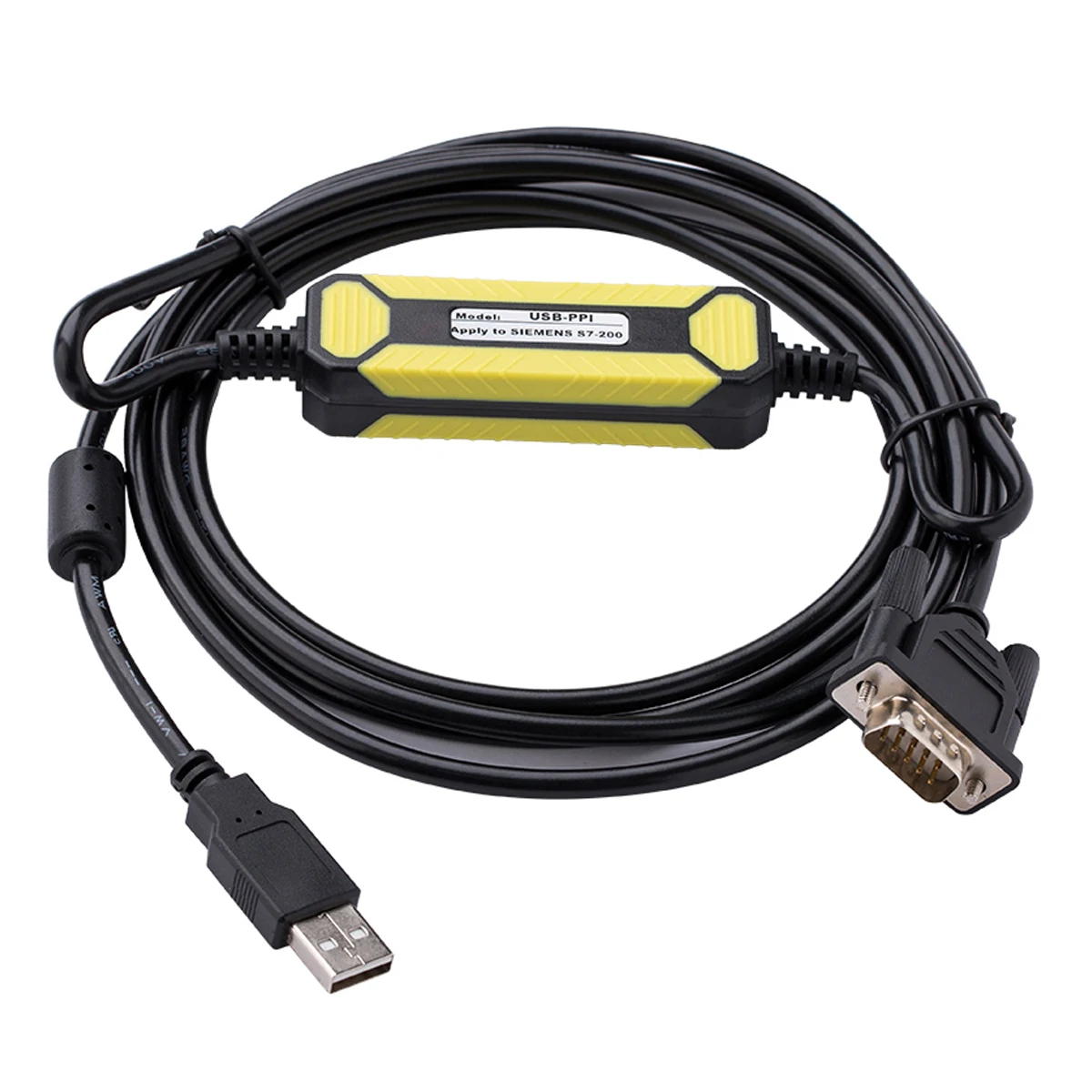 5PCS-USB-PPI-Programmierung-Kabel-F-r-Siemens-S7-200-Serie-PLC-PPI ...