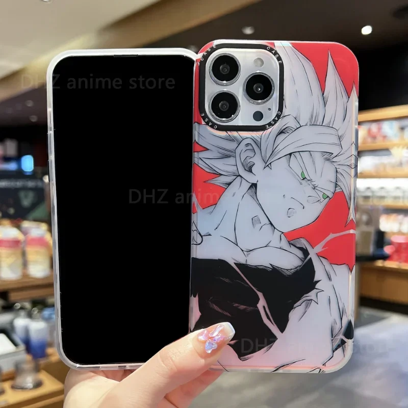 Dragon Ball Son Goku Fashion Silicone Phone Case for IPhone