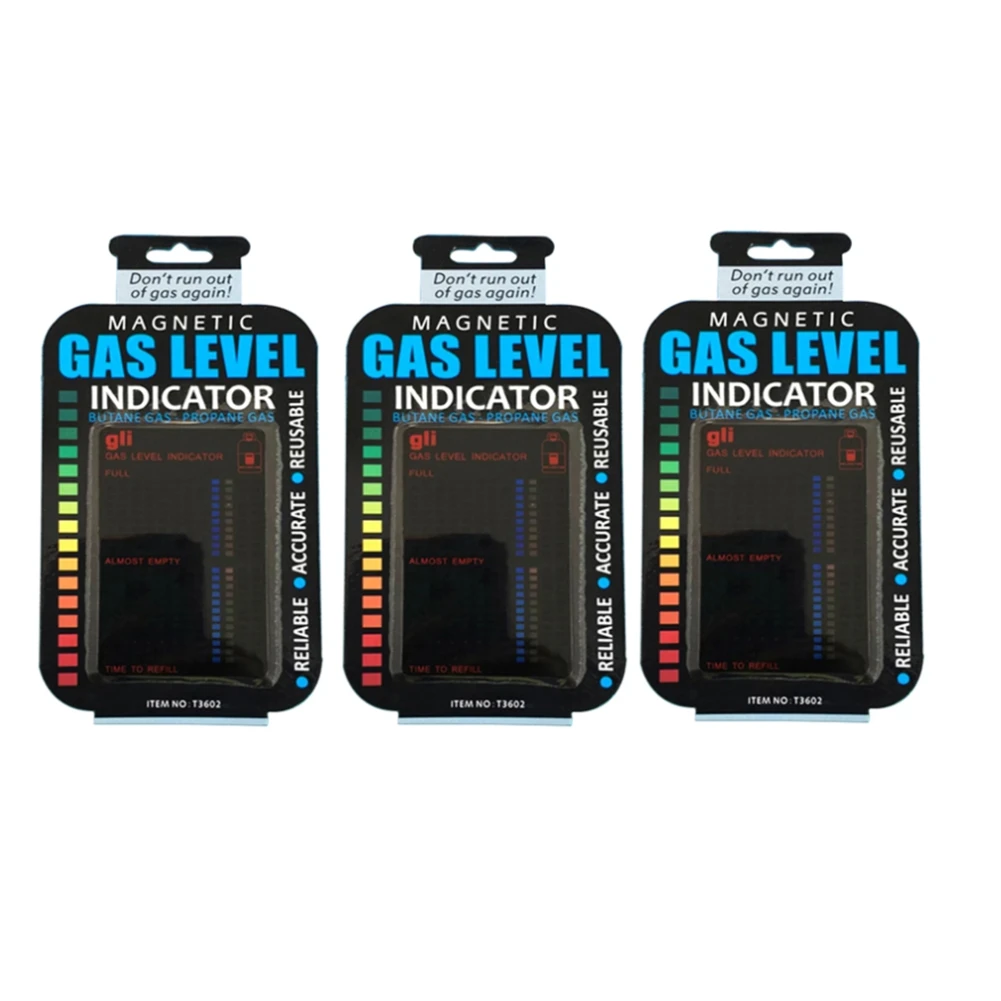 Magnetic Gas Cylinder Tool Gas Tank Level Indicator Propane Butane Lpg Fuel Gauge Caravan Bottle Temperature Measuring