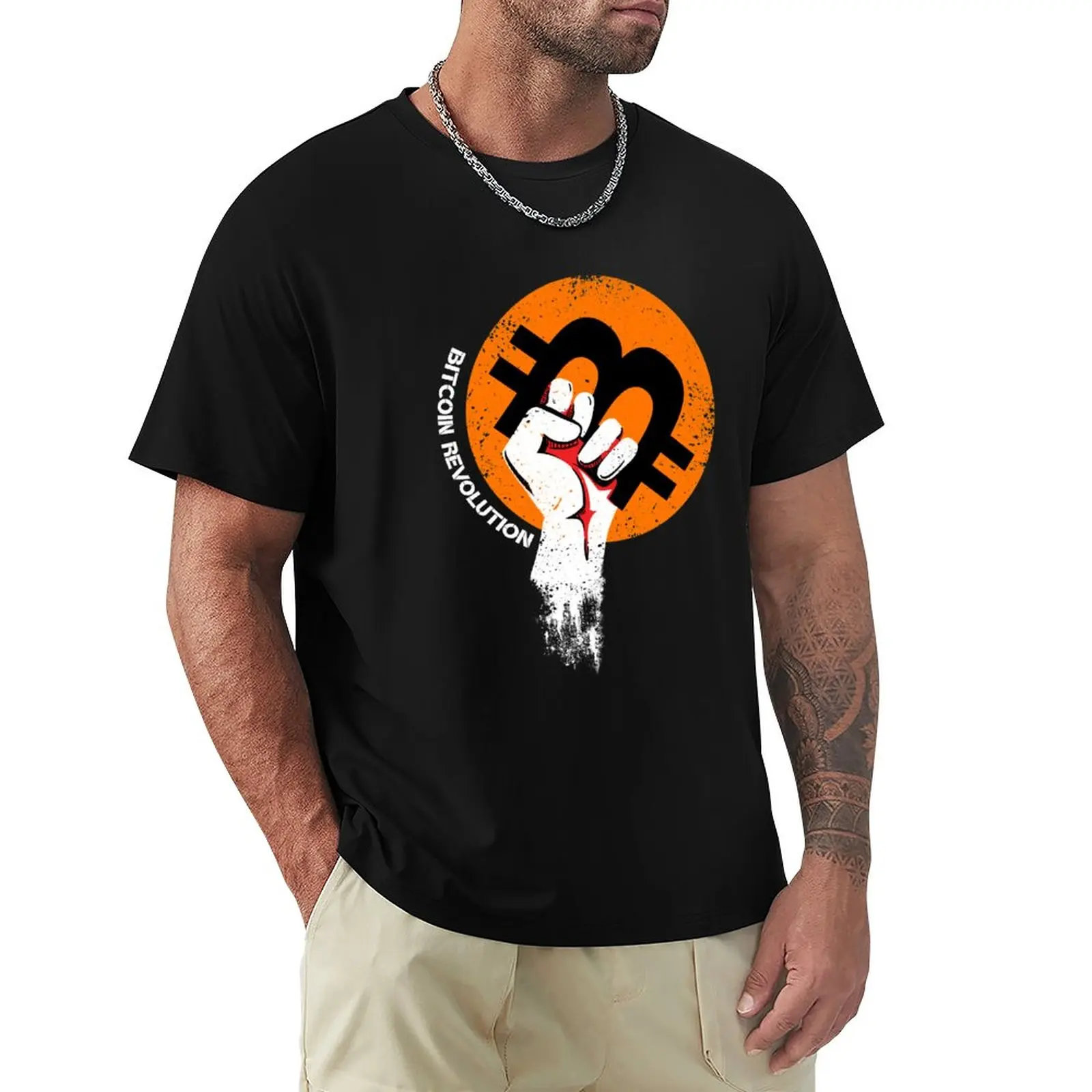 

Crypto T-shirt. Cryptocurrency Bitcoin logo t-shirt T-Shirt Blouse tees graphics t shirt heavy weight t shirts for men