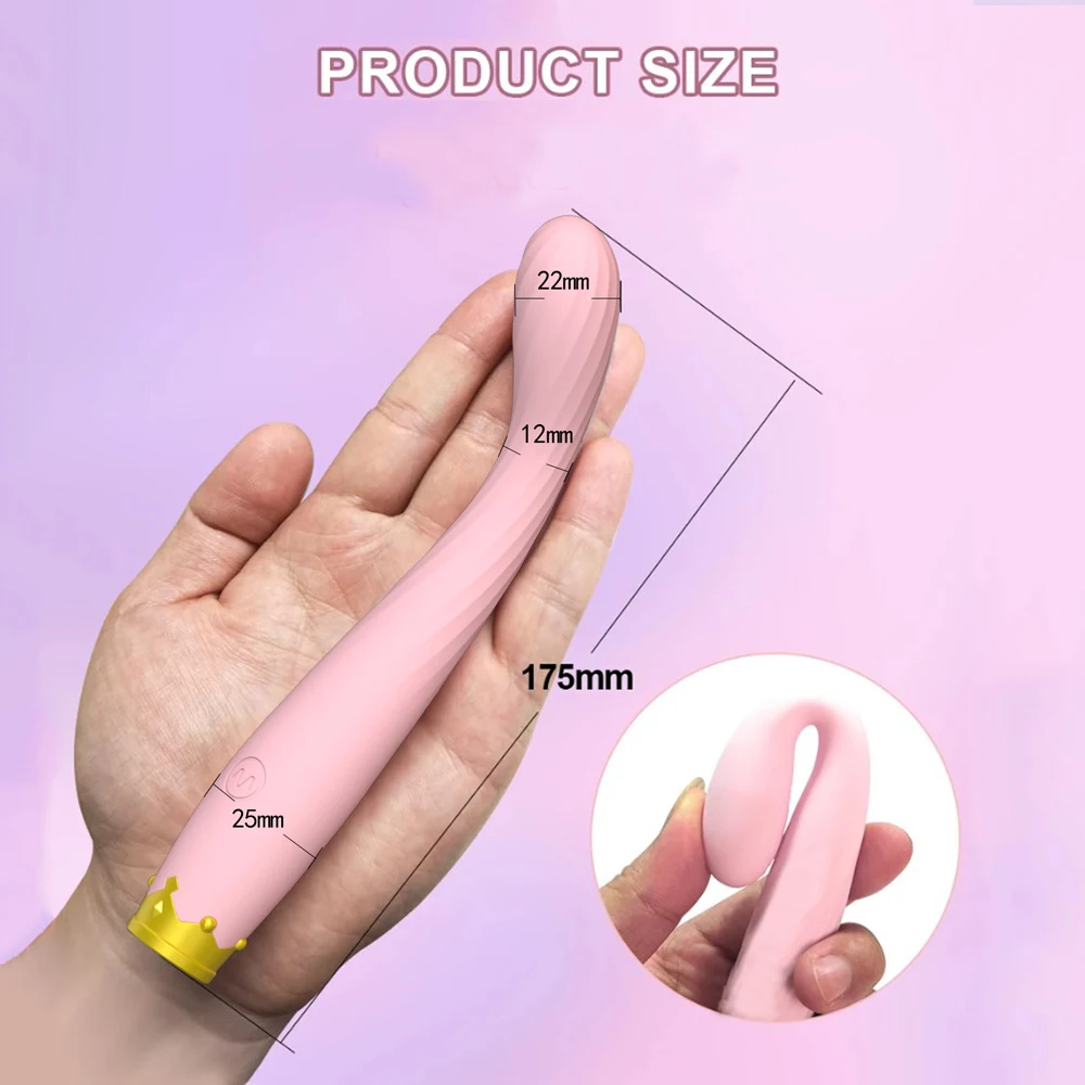 Dildo potente vibratore per punto G per donne, stimolatore del clitoride e dei capezzoli per massaggiatore dell'orgasmo, vibratore a forma di dito_voghion.com