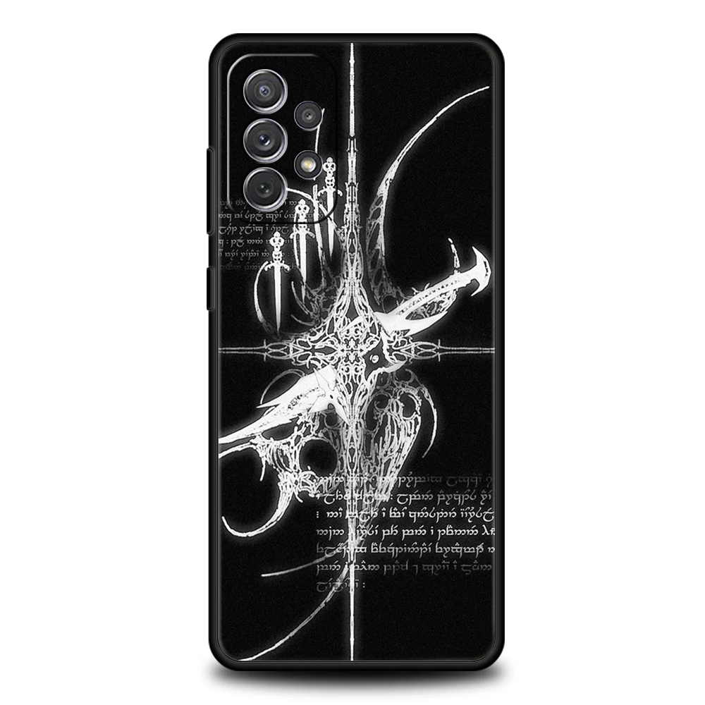Cyber Sigil Cross Line Soft TPU Phone Case