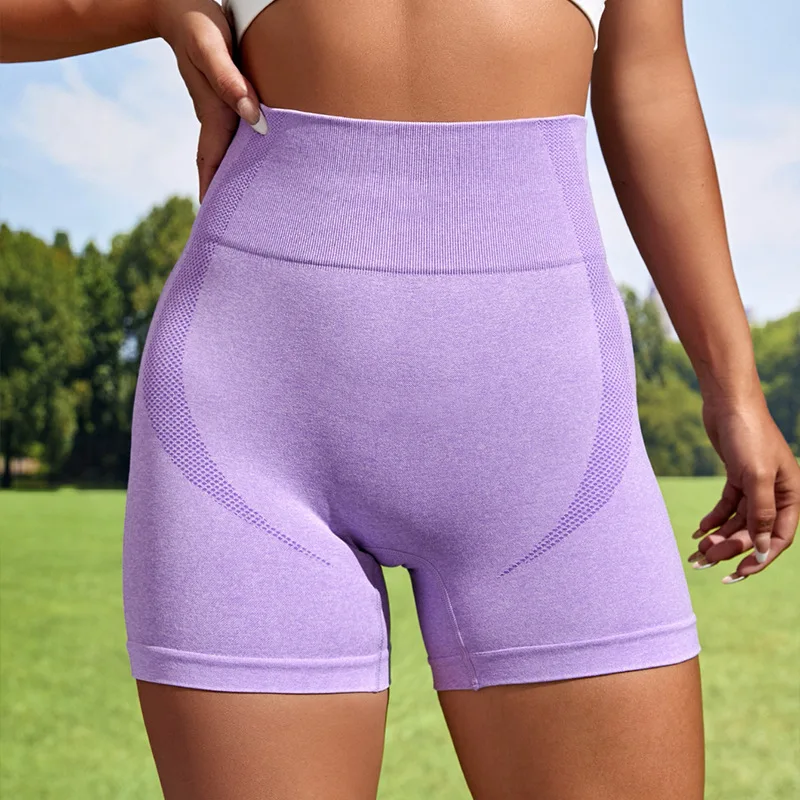Sexy Women's Sports High Waist Shorts Athletic Gym Workout Fitness Yoga Leggings Briefs Athletic Breathable push up Yoga Short sports shorts