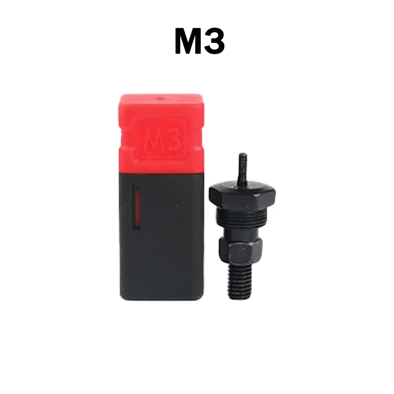 1pcs M3-M12 Rivets Nuts Insert Flat Head Threaded Nut for Hand Riveter Gun Tools Threaded Shaft Nut Rivets Tool Accessories