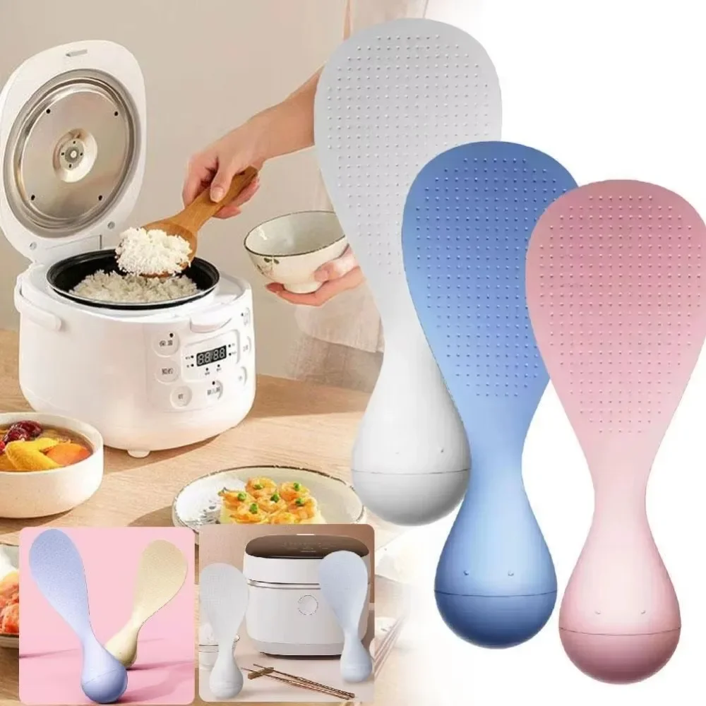 1PC Home Tumbler Anti-Stick Rice Spoon Durable Thickened Standing Tumbler Rice Spoon Easy to Clean Rice Shovel Kitchen Tools