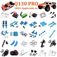 JJRC Q130 RC Car Parts Differential Brushless Adjustable Motor Drive Assembly Original Tires Front Bumper Housing Pillar 1