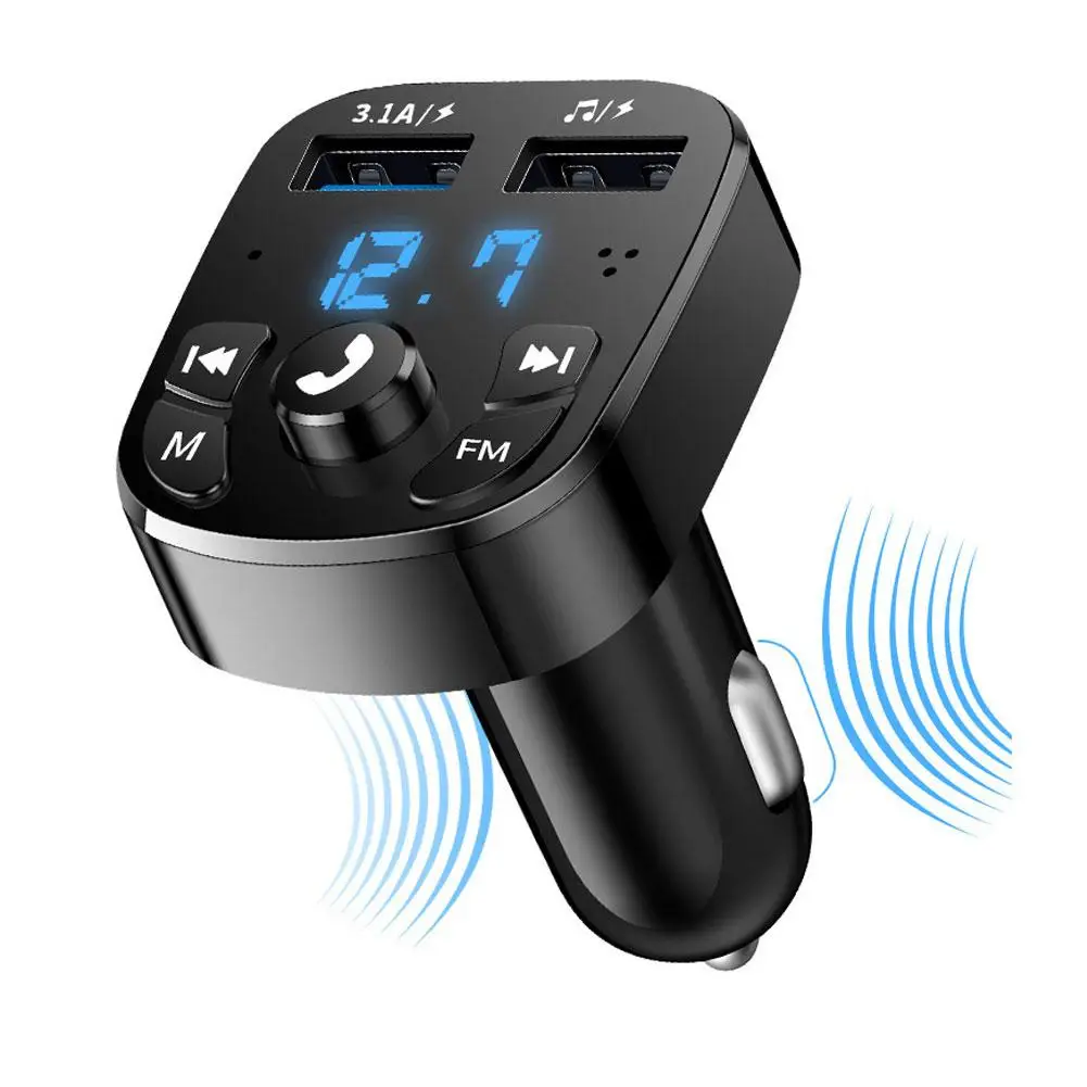 Car Multifunction Noise Reduction Car Mp3 Player Fm Transmitter
