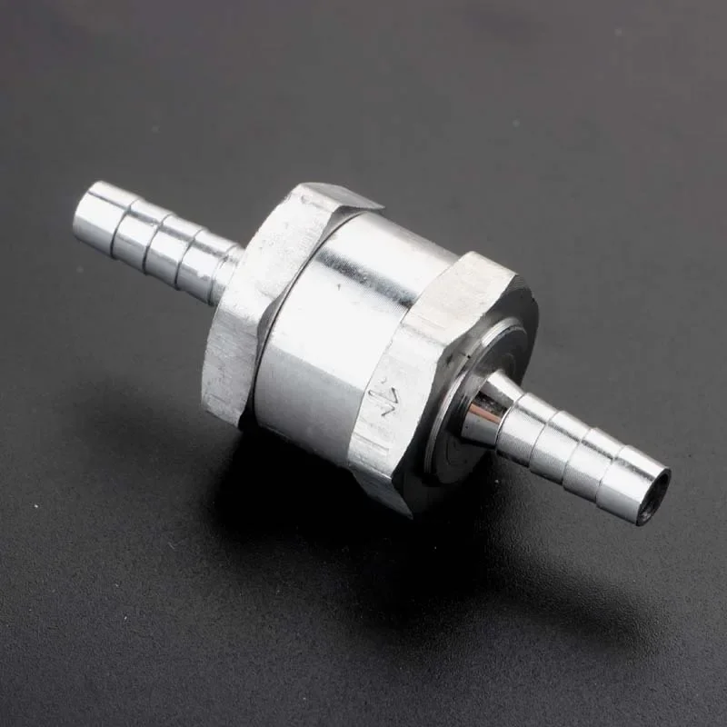 Fuel Check Valve Non Return 6/8/10/12mm Aluminium Alloy Petrol Diesel Water Fuel Line One Way For Peugeot Renault fuel check valve