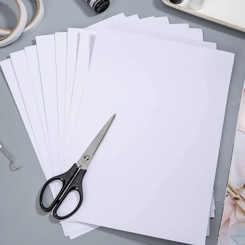 A4 Size Double Sided Tape Sheets Strong Adhesive 18PCS For Christmas Craft Festival Decoration Tumbler