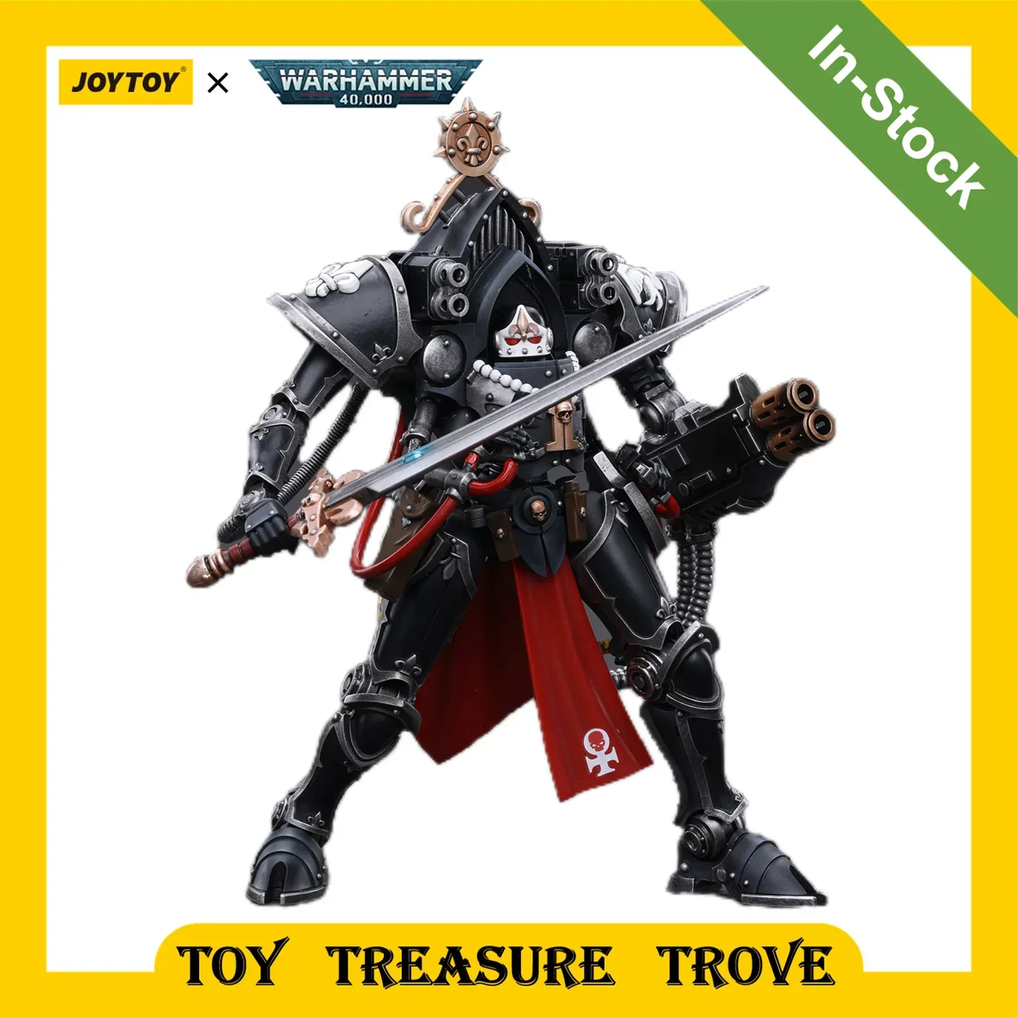 

JOYTOY Warhammer 40k 1/18 Action Figures Adepta Sororitas Paragon Warsuit Sister Aedita Mecha Anime Model Toy Gift House Décor