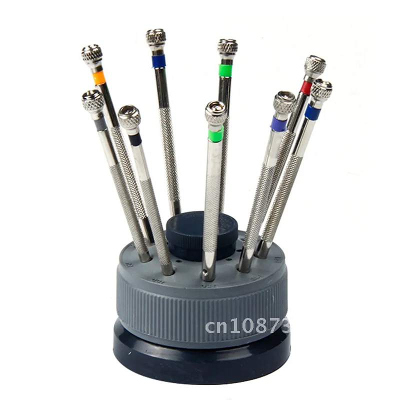 

Clock Repair Tools in Different Sizes 9PCS Precision Screwdriver