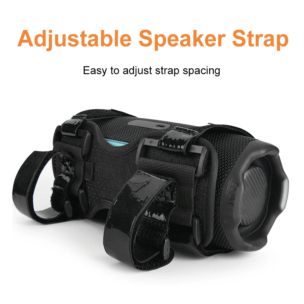 New Speaker Fixed Strap Outdoor Speaker Adjustable Strap Attachment Portable Bike Speaker Mount for JBL Flip and Charge Series