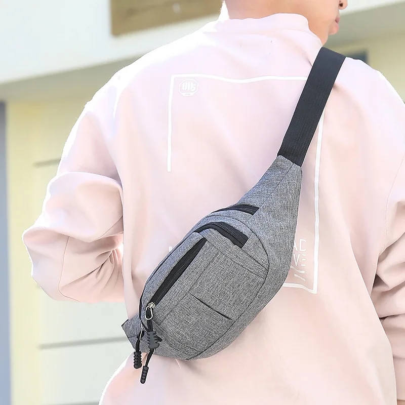 【Genuine】㍿Dior Men's Sling/Chest Bag Casual Crossbody Bag Men And Women