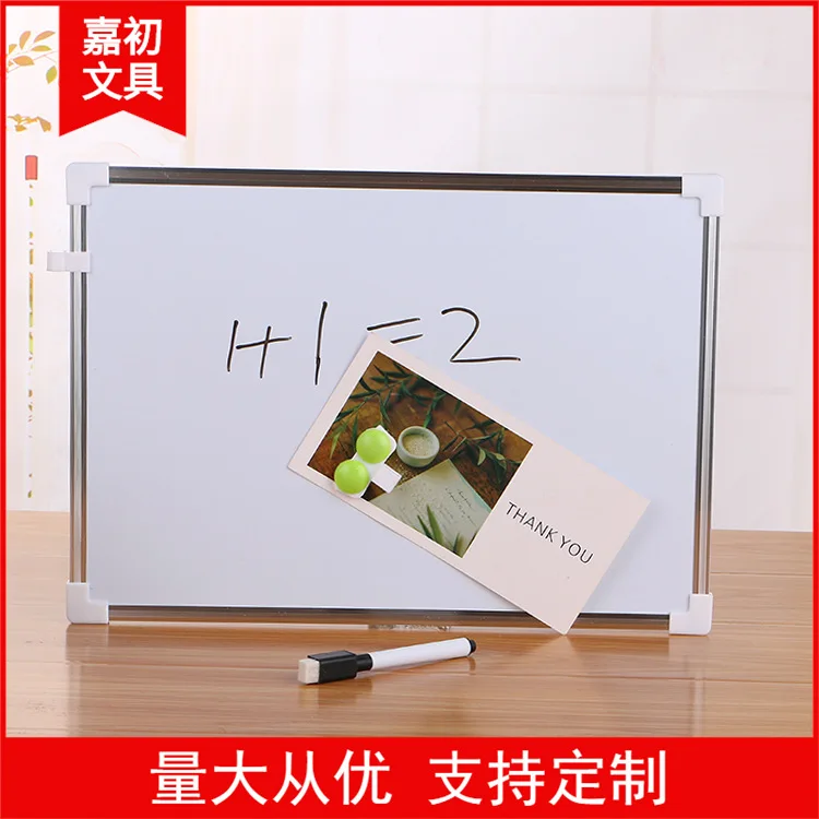 

Creative Double-Sided Whiteboard, Sticker, Whiteboard Pen, Metal Writing, Message Drawing, Calligraphy Practic