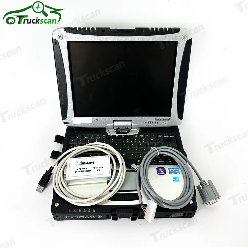 

2023 ZAPI programmer ZAPI F01183A data cable zapi console software ZAPI-USB electric controller diagnostic tool+CF19 laptop
