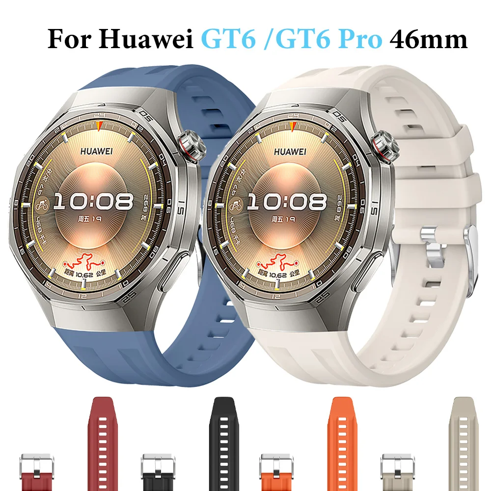 Sport Band - Soft Silicone Watch Strap, 18/22mm, Various Colors Available
