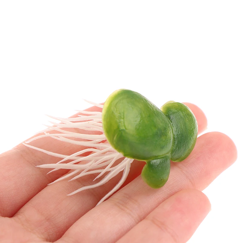18pcs/set Aquarium Fish Tank Decor Artificial Floating Garden Water Floating Duckwees Float With Root