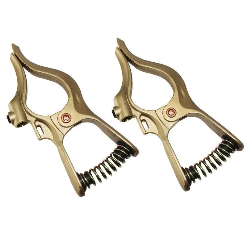 62KC Heavy Duty 300A/500A Galvanized Earth Clip Grounding Clamp for Welding Machines with Construction Equipment