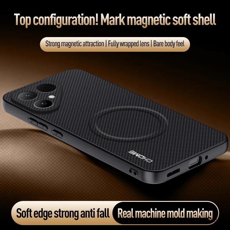 Luxury Car Magnetic Holder Shockproof Phone Case - TPU Silicone Protective Back Cover