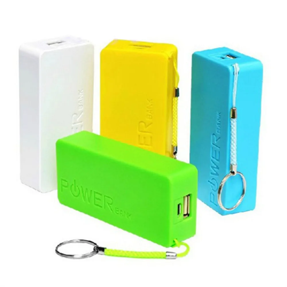 Power Bank DIY Kit Storage Case Box 2*18650 Battery 5V 1A USB Charging For xiaomi samsung phone
