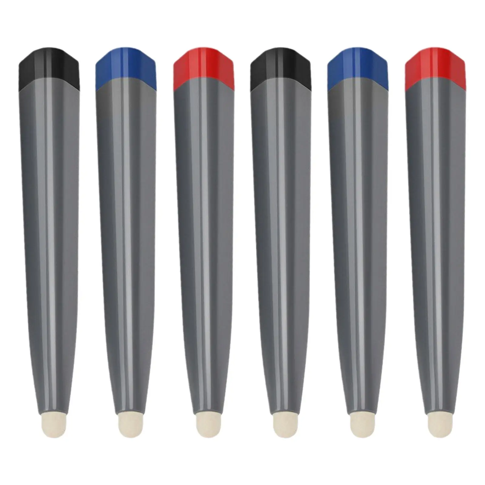 6Pcs 펠트 팁 터치 펜, 인터랙티브 보드용, 디지털 화이트보드, 스마트 교실 액세서리, 회의용 스타일러스 교체품