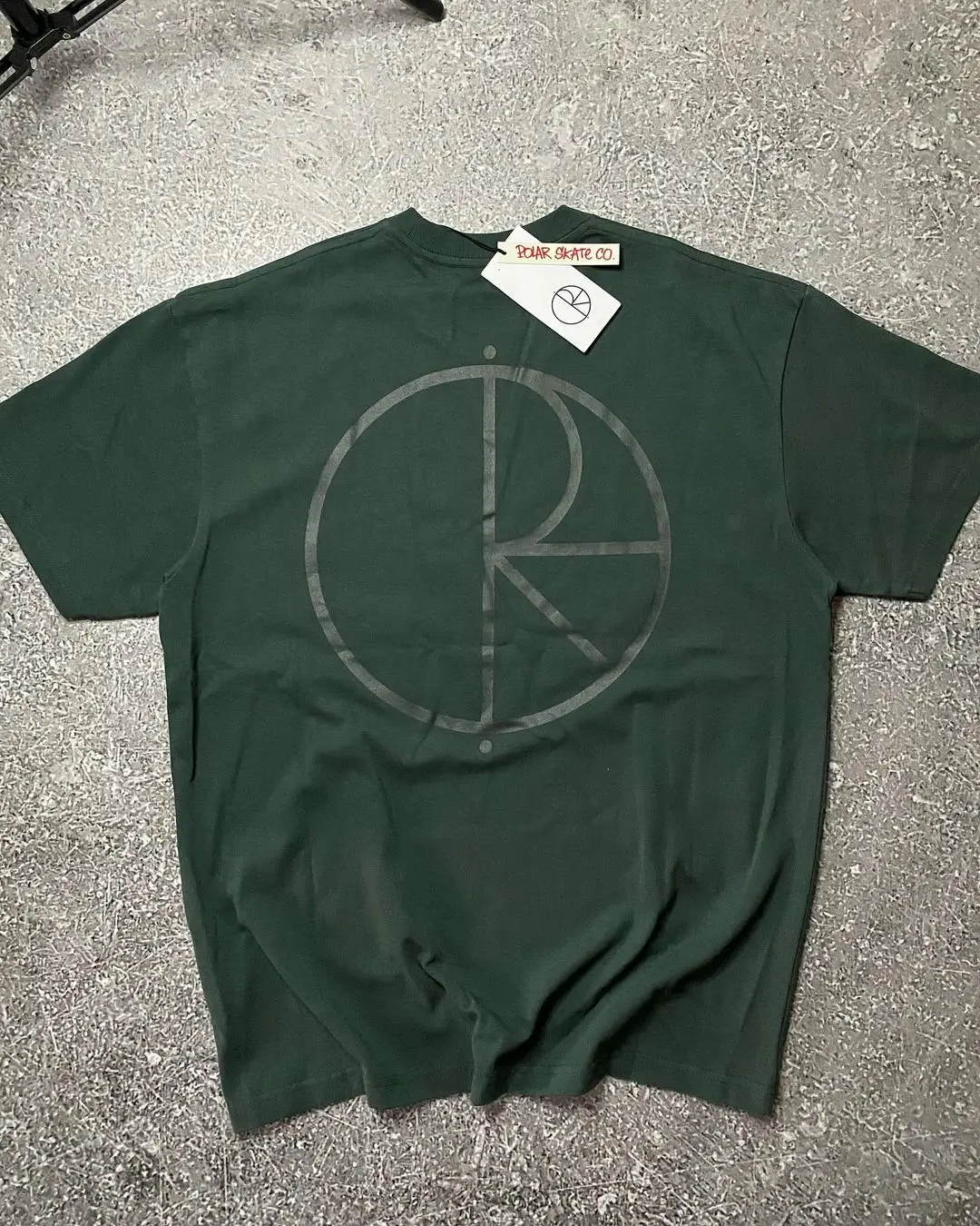 Fashion Polar Skate Co Oversized Logo Print T-shirt Men's