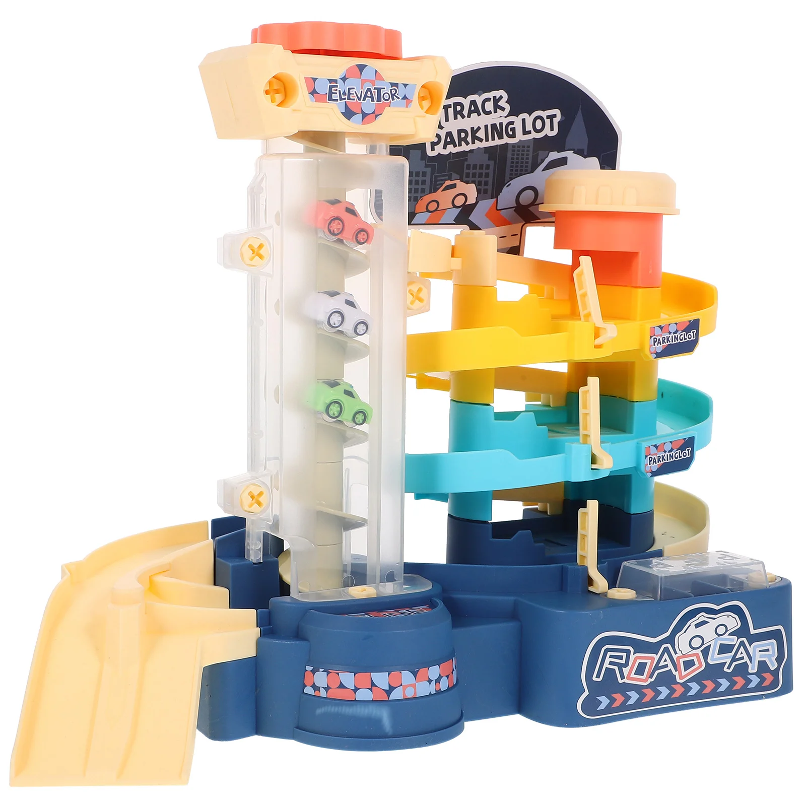 

Parking Lot Toys Funny Building Landscape For Girl Kids Boy Garage Track Childrens