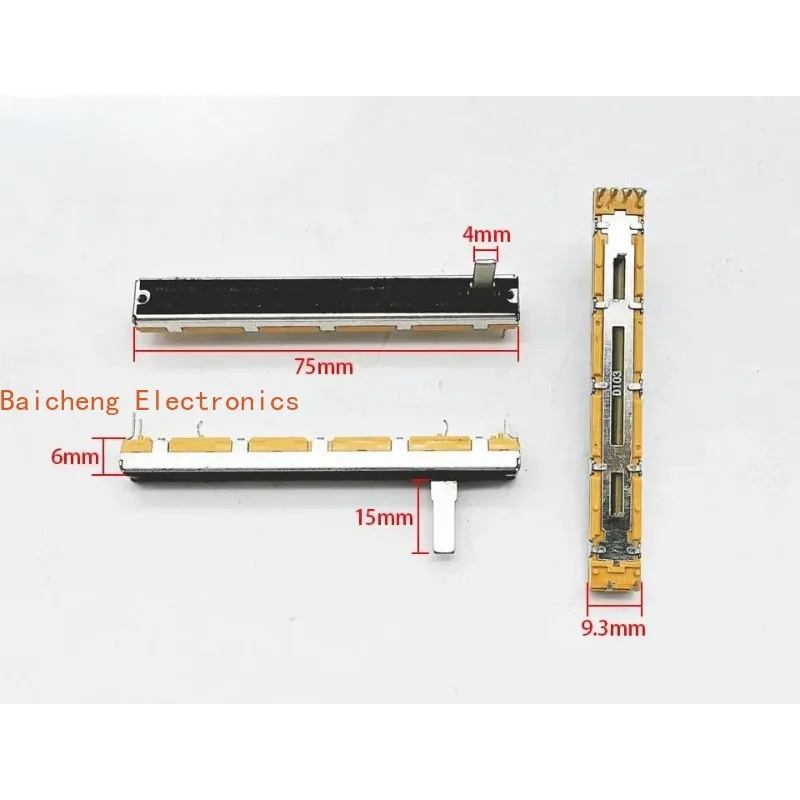 5pcs 10KD 7.5CM 75MM treasure bag mixer Soundcraft FOLIO-4 D10KX2 2-channel double potentiometer D103