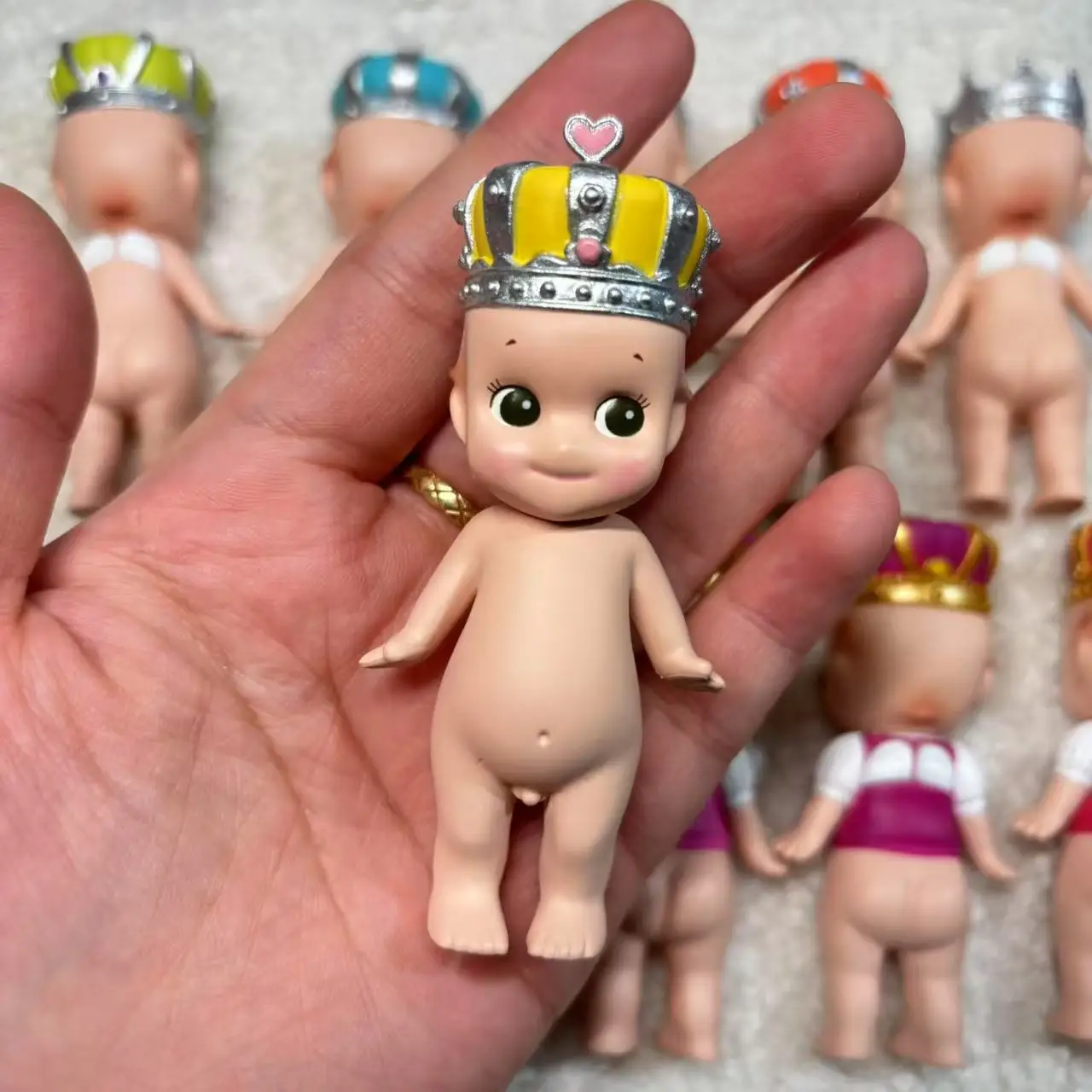 Sonny Angel Mini Figure Crown Series No box No bag Blind Box The