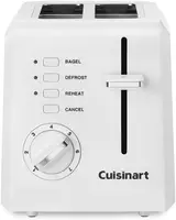 2-Slice Toaster, Compact, White, CPT-122 1