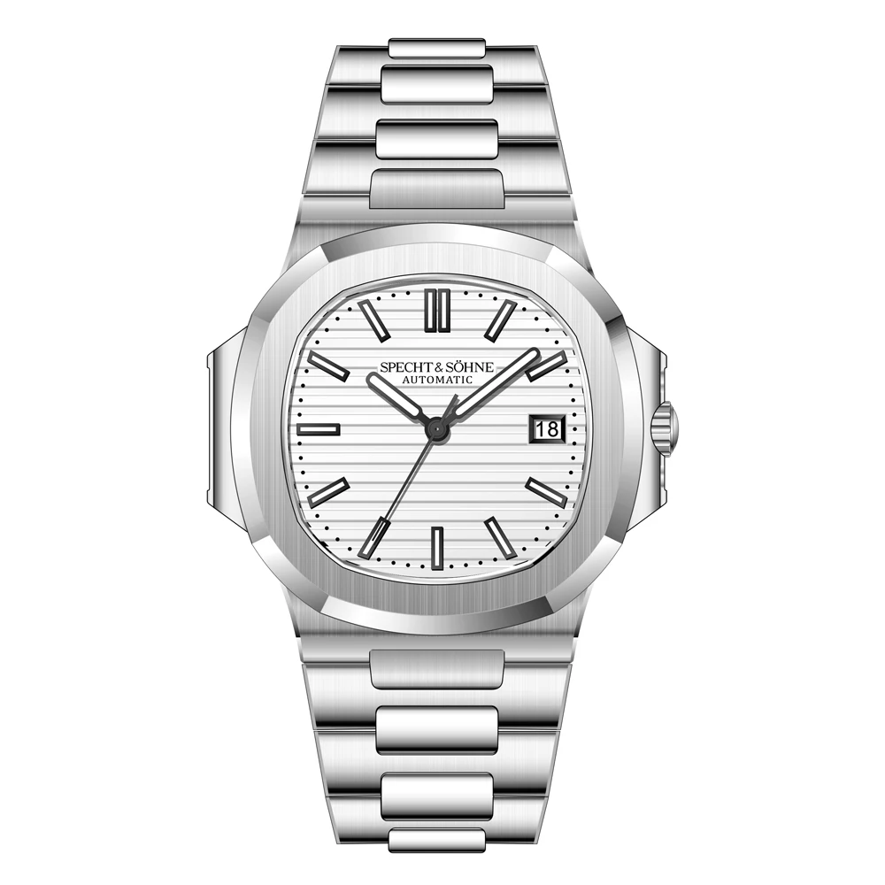 New Specht&Sohne Men s Watches Mechanical Watch Japan Miyota 8215 Movt Rose - Picture 34 of 36