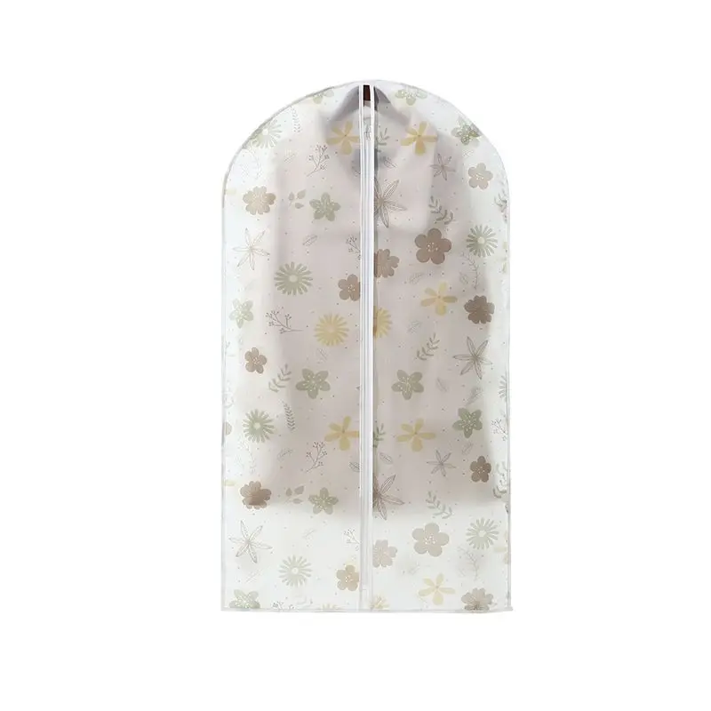 thumbnail image 1 of 3/5/10 piezas Funda antipolvo colgante para ropa, ropa estampada, funda organizadora de armario, con cremallera, 1 of 5