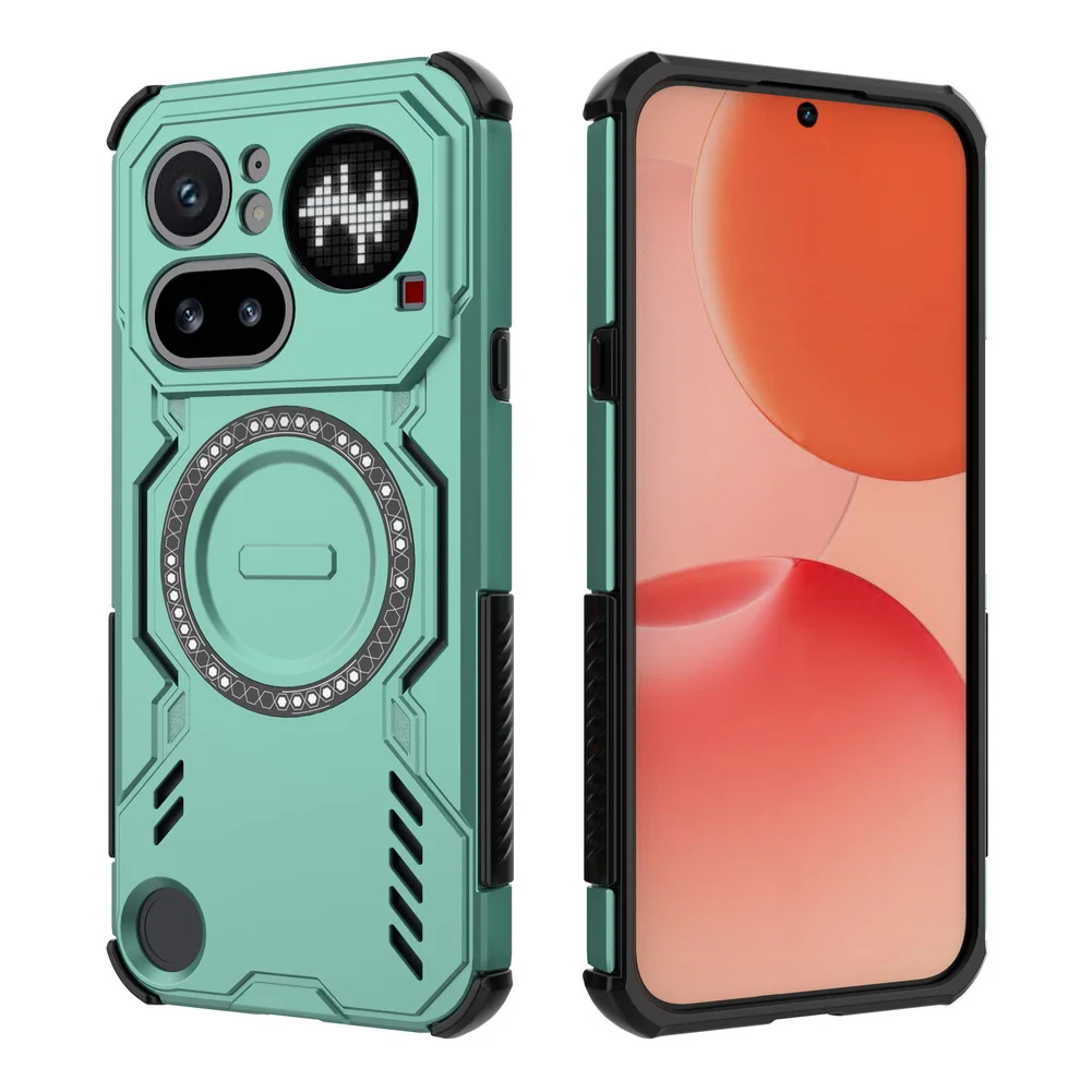 Cooling and Breathable Magnetic Ring Case with Heat Dissipation Technology