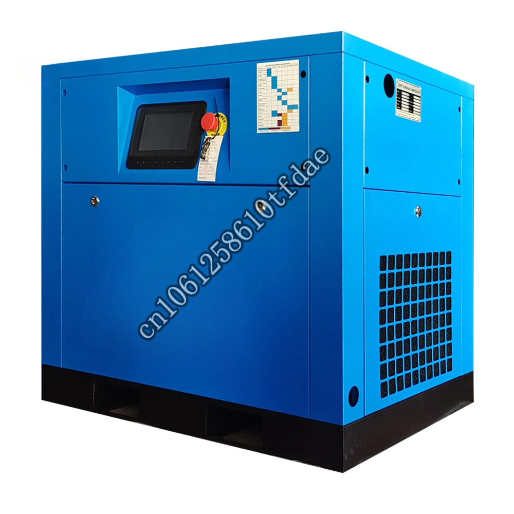 ZAKF 7.5kw Fixed Speed Screw Air Compressor  Industrial     Head 10hp fusheng hanzhong carrier compressor three way joint screw semi closed refrigerator head brass thickness bud 1 4