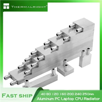 CPU 워터 블록 알루미늄 반도체 TEC1 열전기 펠티에, OD7-8mm 호스 액체 쿨러, 40mm, 80 120, 160 200 240, 300mm