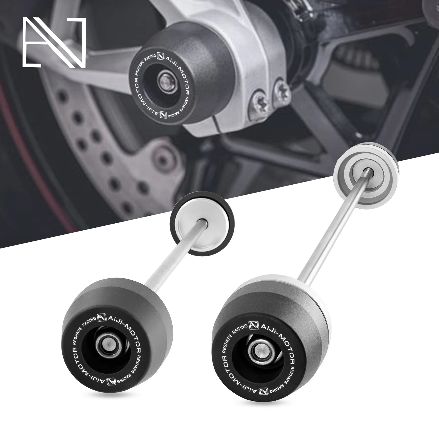 

Motorcycle Accessories Front Rear Wheel Axle Fork Crash Slider for BMW F900R SE F900XR TE Falling Protection