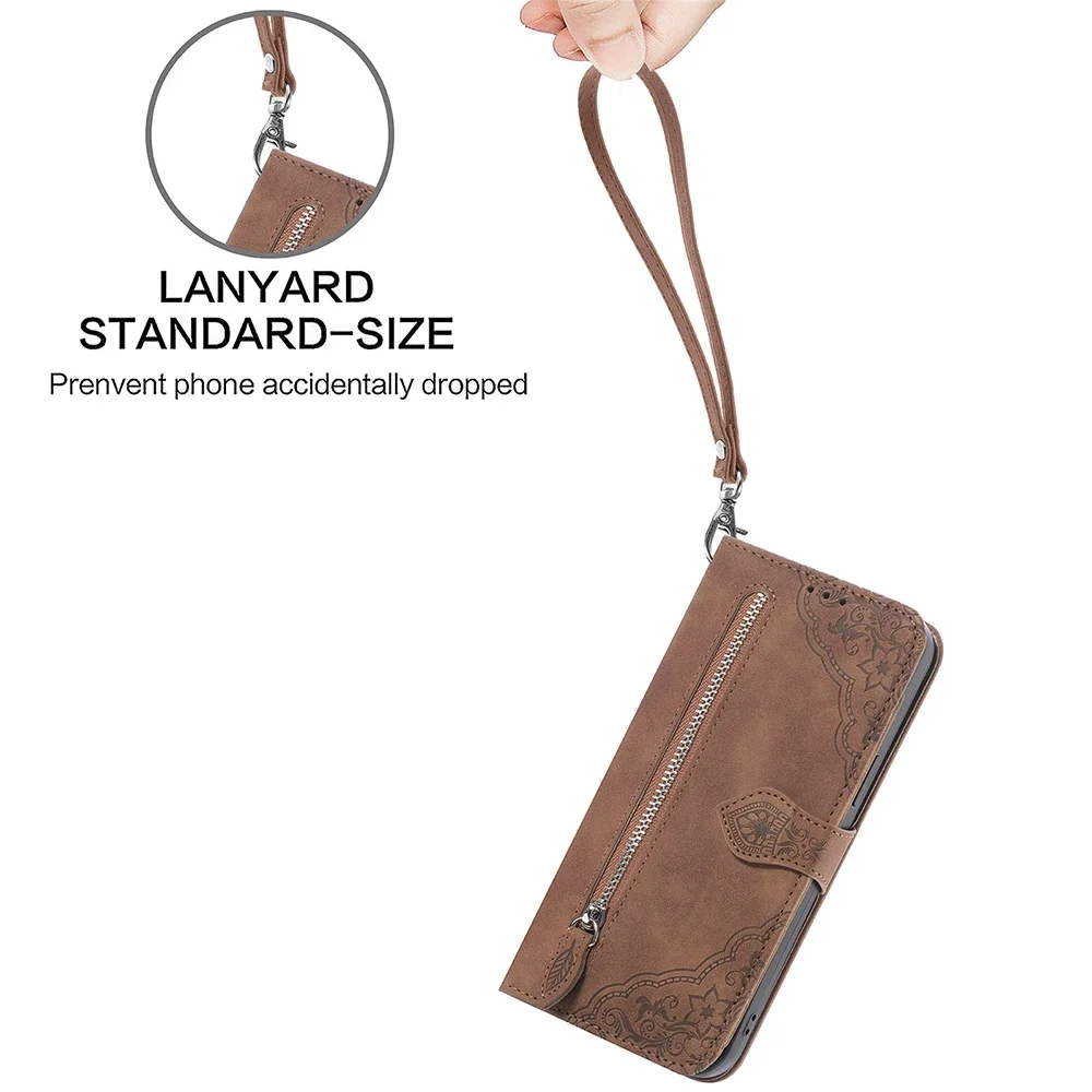 Luxury Leather Wallet Flip Phone Case – Premium Design, Enhanced Protection