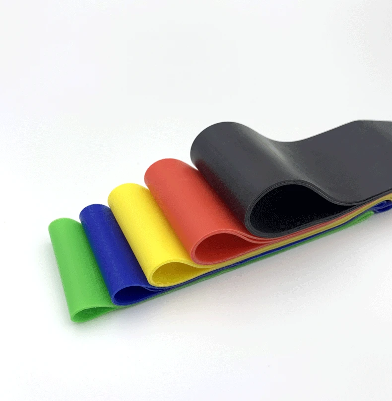 Fitness Resistance Band Mini Elastic Latex Circular Tension Band For Slimming Legs And Buttocks