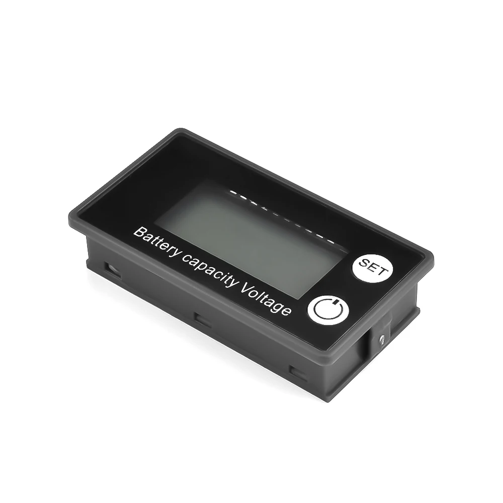 6133A Battery Capacity Indicator DC 8V-100V Battery Voltmeter Lead Acid Lithium LiFePO4 Car Motorcycle Voltmeter Voltage Gauge 3