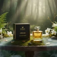 50ml Luxury Floral Perfume Long Lasting Elegant Soft Romantic Luminous Feminine Scent with Deep Warm Sophisticated Aura Timeless