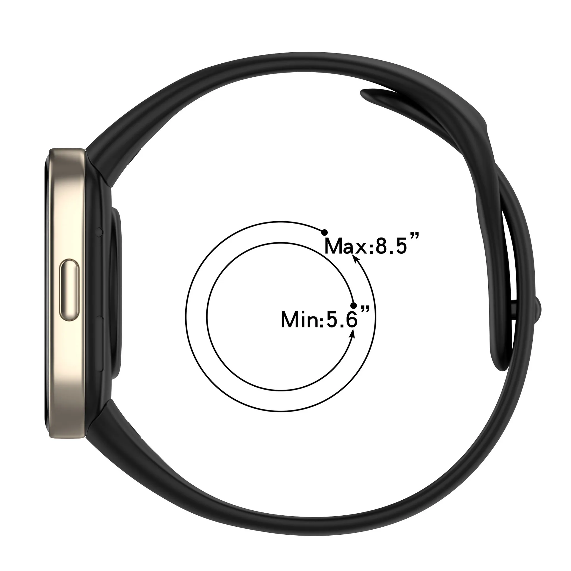 Silicone Watch Band Strap for Smartwatch – Comfortable Wristband Bracelet Accessory