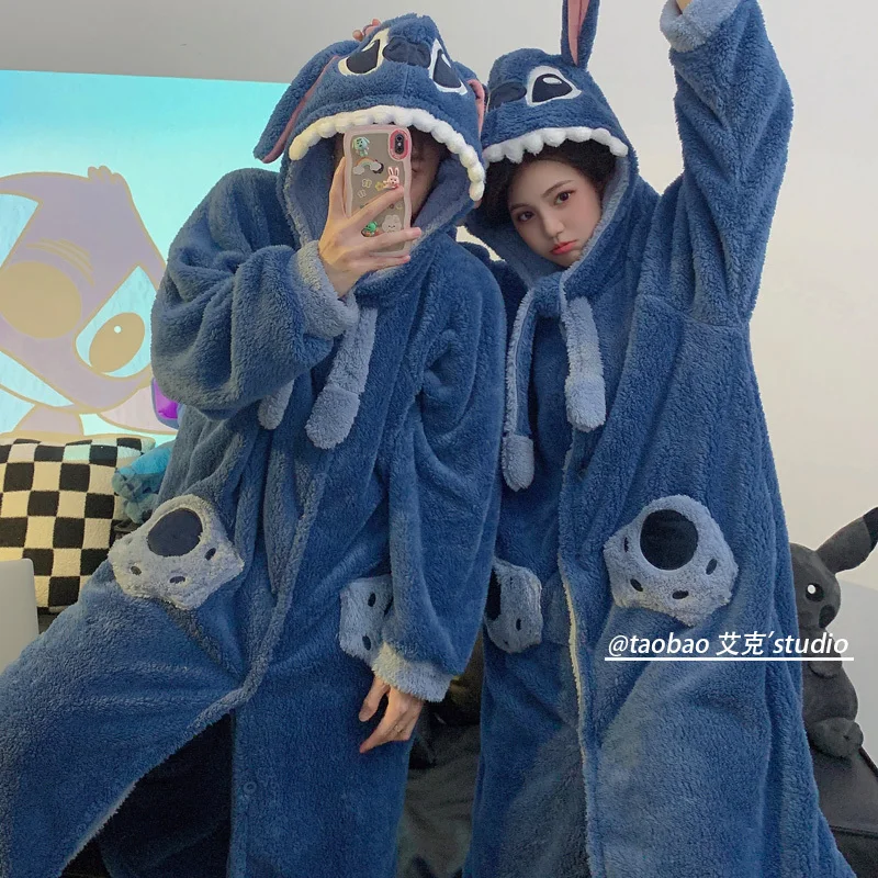 Stitch Pijamas Originales Para Parejas Disney-Conjunto De Pijama